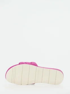 Damen Kennel u0026 Schmenger Kennel & Schmenger – Slides aus Lammleder fuchsia