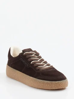 Damen Kennel u0026 Schmenger Kennel & Schmenger – Sneaker aus Veloursleder Dunkel