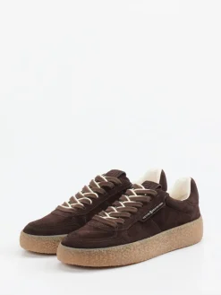 Damen Kennel u0026 Schmenger Kennel & Schmenger – Sneaker aus Veloursleder Dunkel