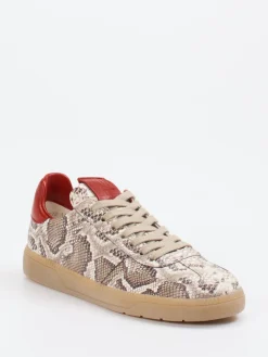 Damen Kennel u0026 Schmenger Kennel & Schmenger – Sneaker aus Lackleder mit Snake-Print