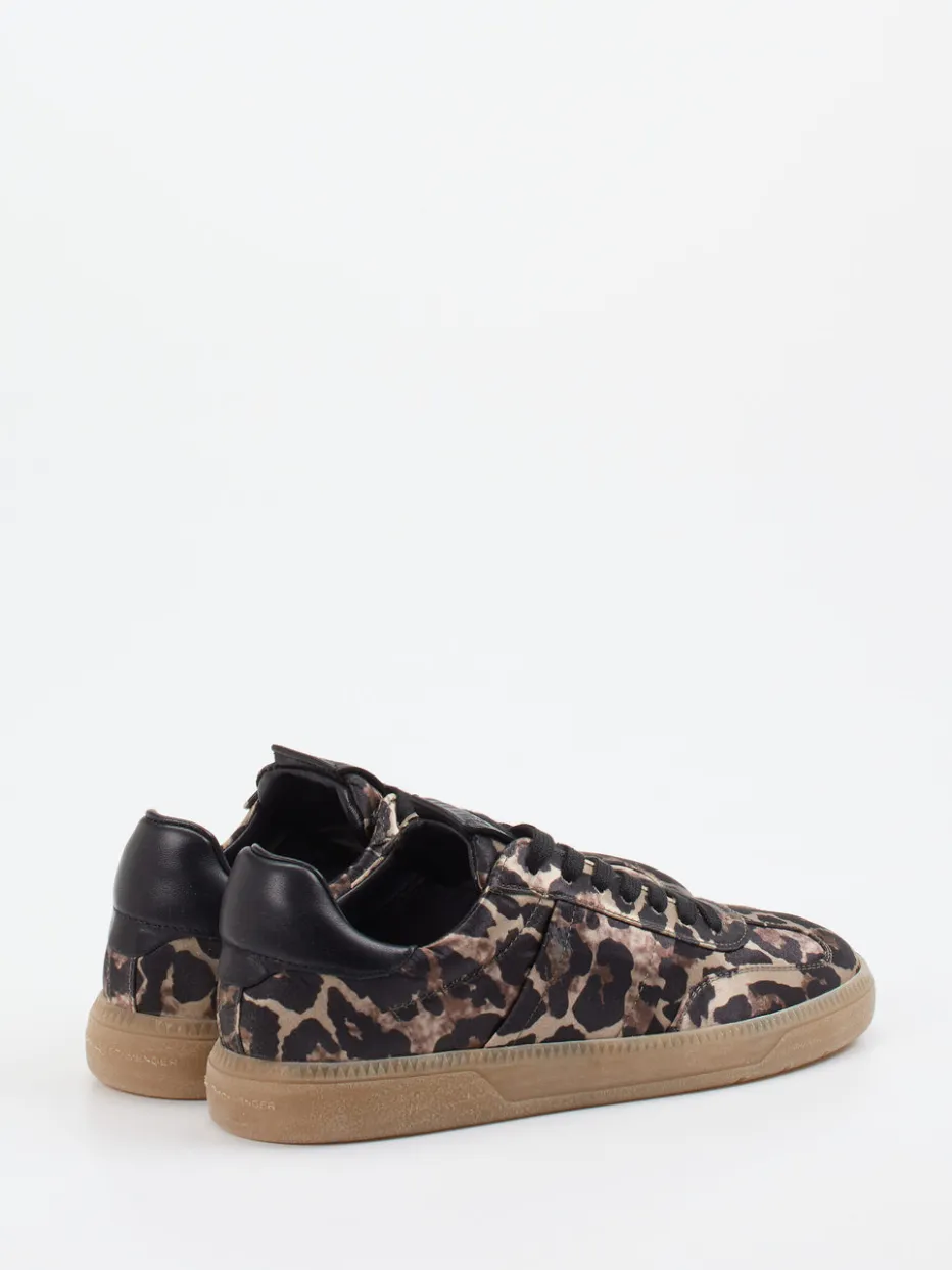 Damen Kennel u0026 Schmenger Kennel & Schmenger – Sneaker aus Satin-Textil mit Leoprint