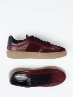 Damen Kennel u0026 Schmenger Kennel & Schmenger – Sneaker aus Veloursleder Bordeaux