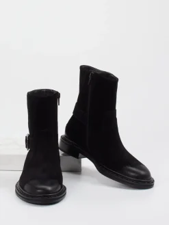 Damen Kennel u0026 Schmenger Kennel & Schmenger – Stiefelette aus Veloursleder