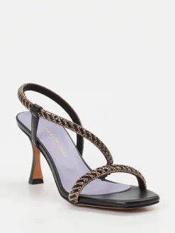 – Abendsandale aus Metallicleder*Konstantin Starke Outlet