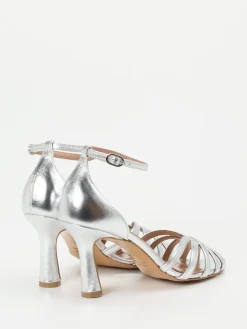 Damen Konstantin Starke – Abendsandale aus Metallicleder