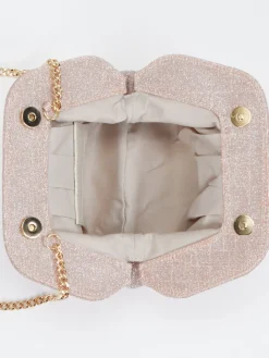 – Abendtasche aus Leder in Roségold*Konstantin Starke Hot