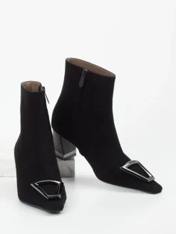 – Ankle Boots aus Veloursleder*Konstantin Starke