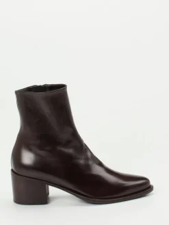 – Ankle Boots aus Lammleder Dunkel*Konstantin Starke Discount