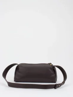 Damen Konstantin Starke – Baguette Bag aus Lammleder Dunkel