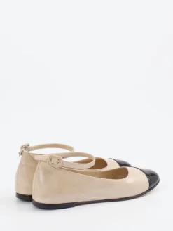 – Ballerinas aus Lammleder zweifarbig*Konstantin Starke Outlet