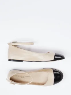 – Ballerinas aus Lammleder zweifarbig*Konstantin Starke Outlet