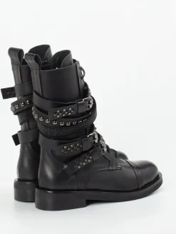 Damen Konstantin Starke – Biker Boots aus Kalbleder