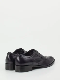 Damen Konstantin Starke – Brogues aus Lammleder tiefschwarz