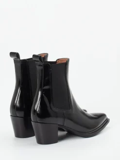 – Chelsea Boots aus Hochglanzleder*Konstantin Starke Clearance