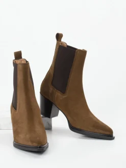 Damen Konstantin Starke – Chelsea Boots aus Veloursleder