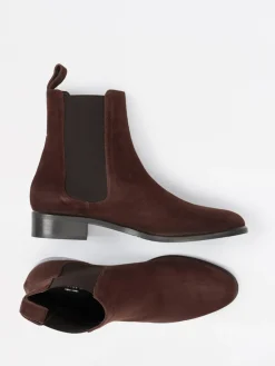– Chelsea Boots aus Veloursleder Dunkel*Konstantin Starke Online