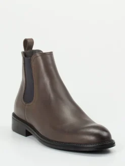 Herren Konstantin Starke – Chelsea Boots aus Kalbleder dunkelbraun