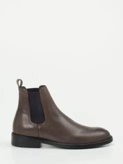 Herren Konstantin Starke – Chelsea Boots aus Kalbleder dunkelbraun