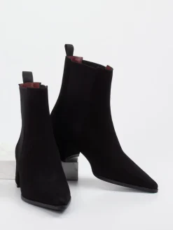 Damen Konstantin Starke – Chelsea Boots aus Veloursleder