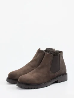 Herren Konstantin Starke – Chelsea Boots aus Veloursleder