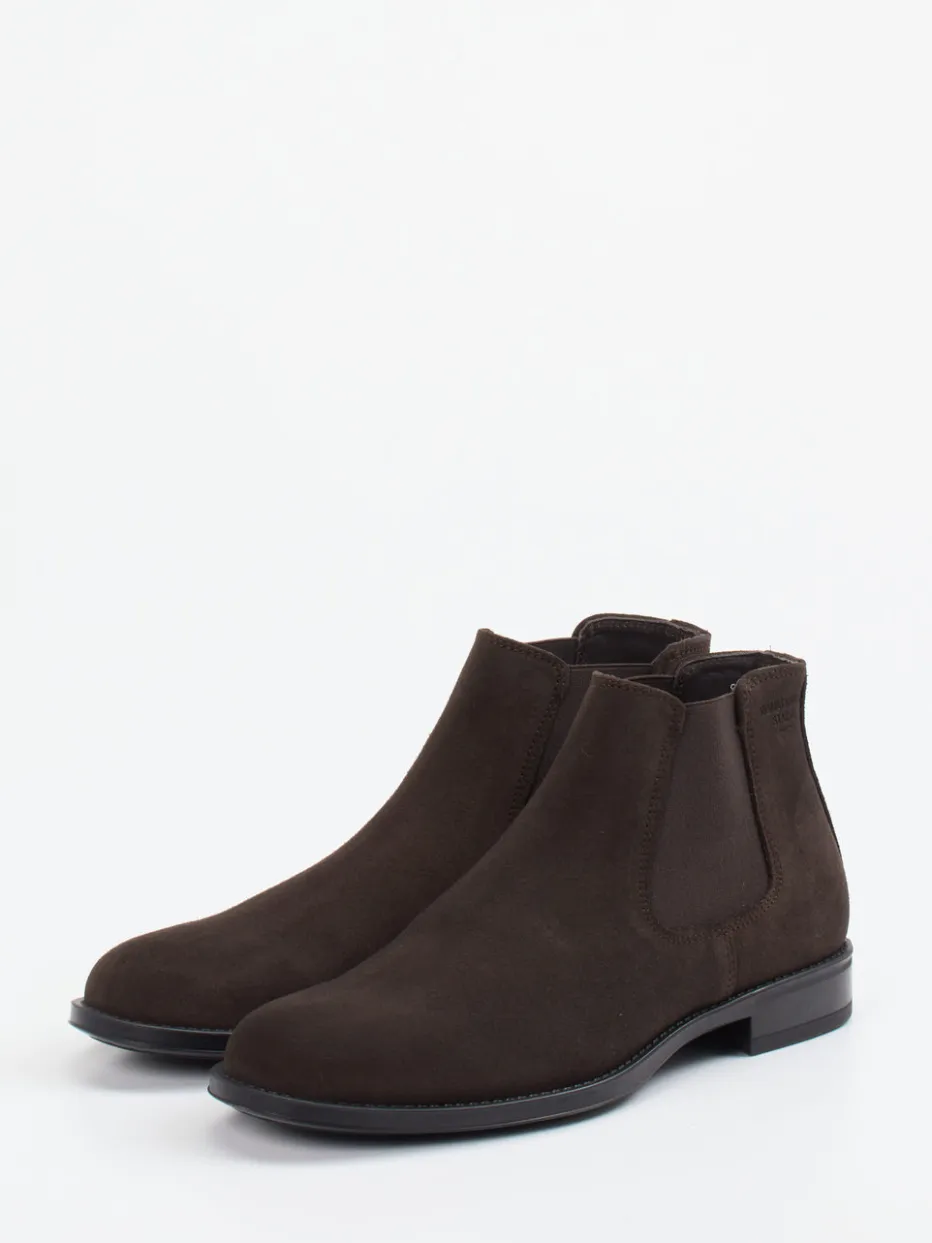 – Chelsea Boots aus Veloursleder Dunkel*Konstantin Starke Outlet