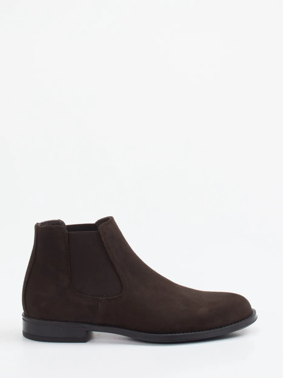 – Chelsea Boots aus Veloursleder Dunkel*Konstantin Starke Outlet