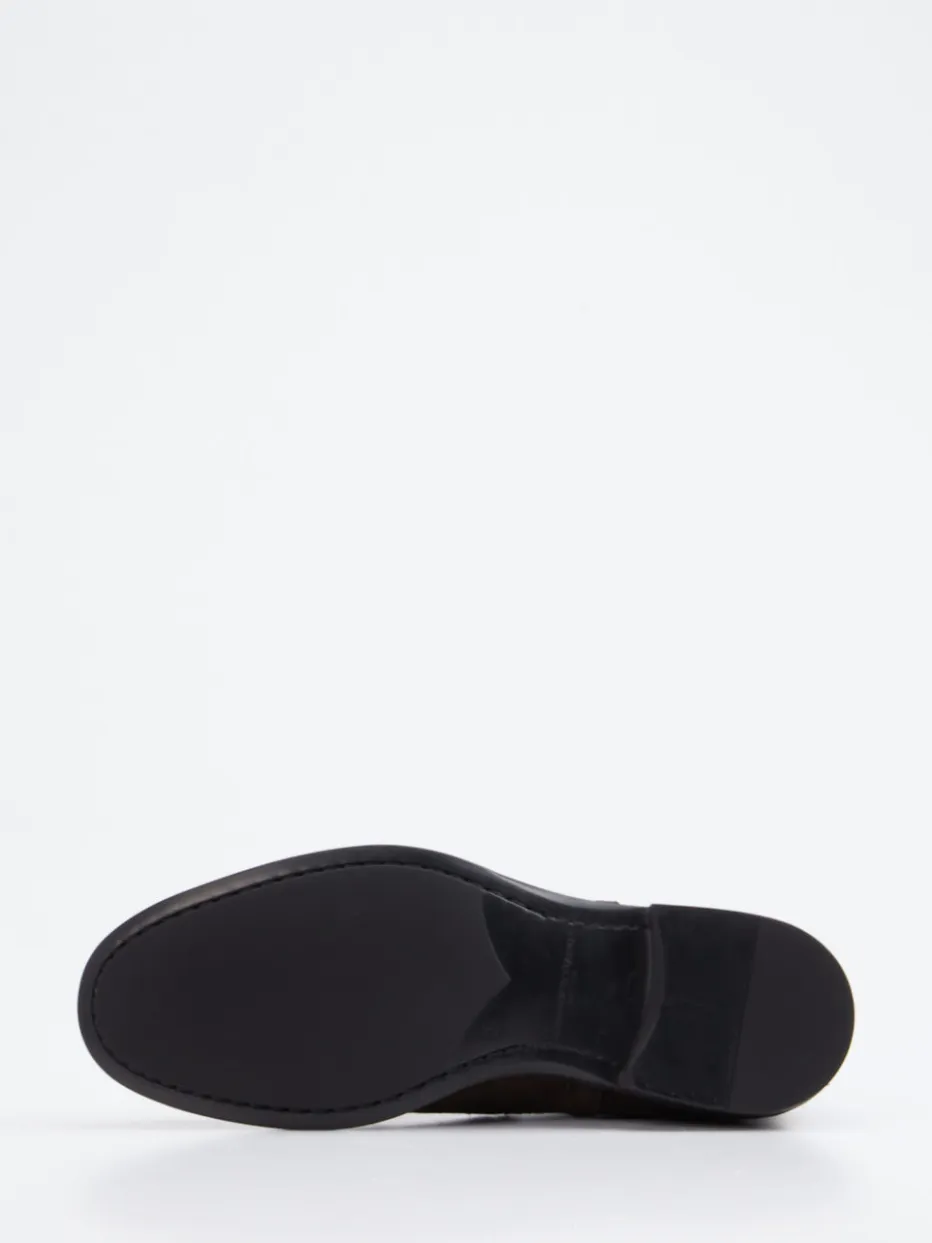 – Chelsea Boots aus Veloursleder Dunkel*Konstantin Starke Outlet