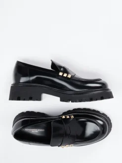 Damen Konstantin Starke – Chunky Loafer aus Hochglanzleder