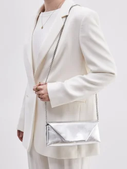 Damen Konstantin Starke – Clutch aus Leder farben