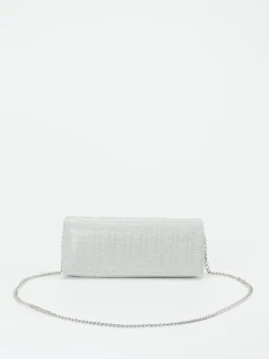 Damen Konstantin Starke – Clutch aus Metallic-Textil