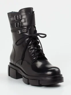 Damen Konstantin Starke – Combat Boots aus Kalbleder