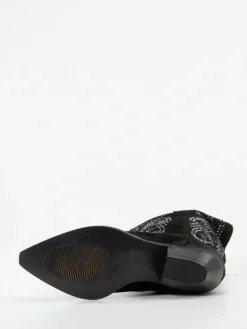 – Cowboyboots aus Veloursleder*Konstantin Starke