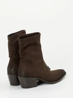 – Cowboy-Stiefelette aus Veloursleder*Konstantin Starke