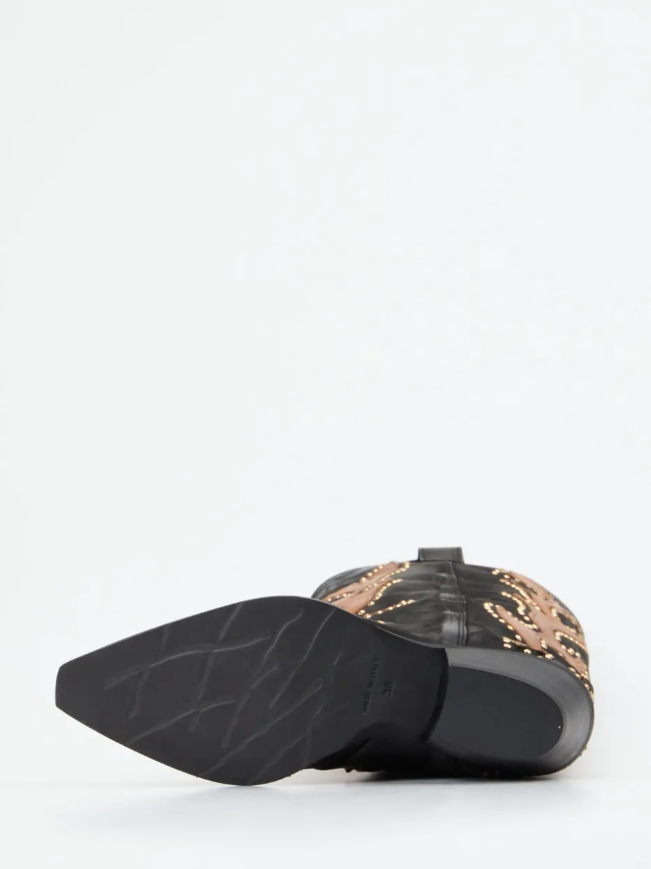 – Cowboy Boots aus Nubukleder*Konstantin Starke Hot