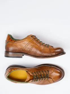 Herren Konstantin Starke – Derby aus Kalbleder in Cognac