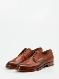 Herren Konstantin Starke – Derby-Schnürschuh aus Büffelleder cognac