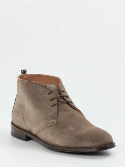 Herren Konstantin Starke – Desert Boots aus Veloursleder Taupe