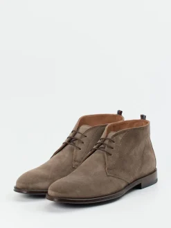 Herren Konstantin Starke – Desert Boots aus Veloursleder Taupe