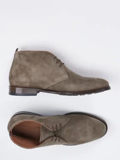 Herren Konstantin Starke – Desert Boots aus Veloursleder Taupe