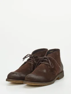 – Desert Boots aus Veloursleder Dunkel*Konstantin Starke Online