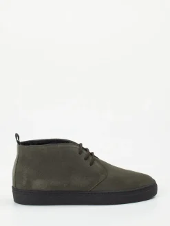 Herren Konstantin Starke – Desert Boot aus Veloursleder oliv