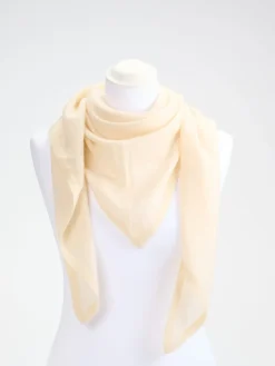 – Dreieckstuch aus Cashmere cremefarben*Konstantin Starke New