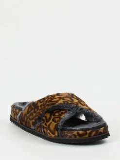 – Fellpantoletten aus Fell Leoprint*Konstantin Starke Best
