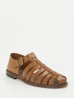 – Fischersandalen aus Kalbleder cognac*Konstantin Starke Discount