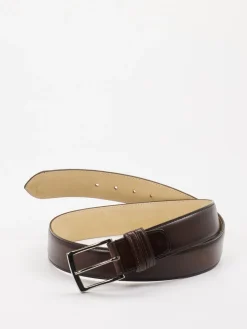 Herren Konstantin Starke – Gürtel aus Kalbleder Dunkel