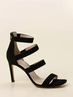 Damen Konstantin Starke – High Heel Sandalen aus Veloursleder