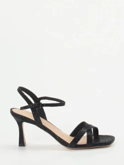 – High Heel Sandaletten aus Metallicleder*Konstantin Starke New