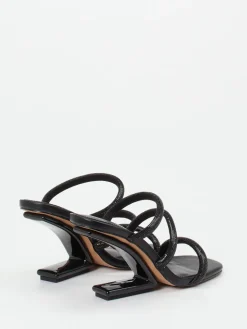 – High Heel Mules aus Metallicleder*Konstantin Starke Best