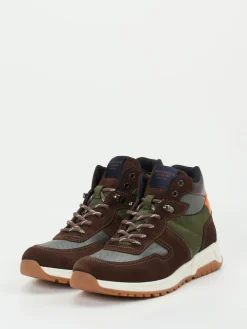 Herren Konstantin Starke – High-Top Sneaker aus Veloursleder