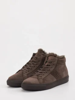 Herren Konstantin Starke – High-Top Sneaker aus Veloursleder